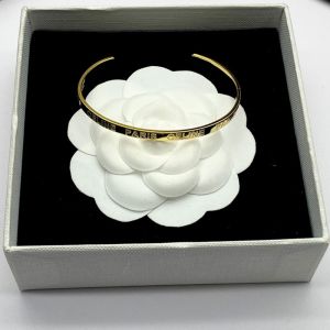 Celine Paris Open Chain Bracelet in Brass Gold