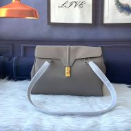 Celine Medium Soft 16 Bag in Smooth Calfskin Grey